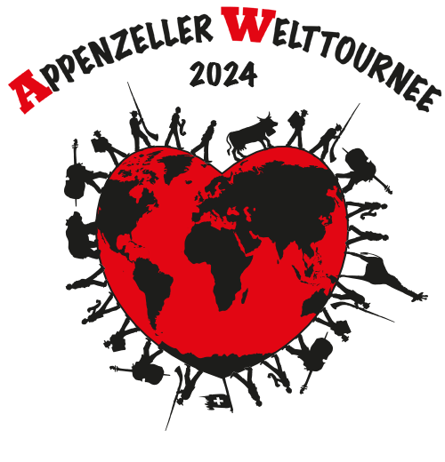 Appenzeller Welttournee Logo 2024