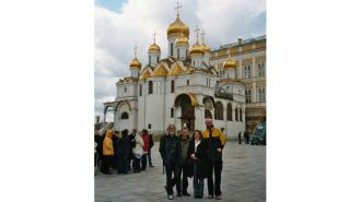 Ausflug in den Kreml (Maria Kathedrale) Arthur Aebli, Josef Rempfler, Andrea Kind, Benjamin Küng