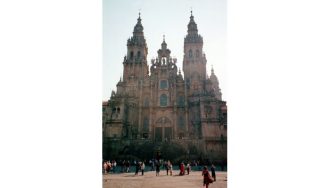 Ausflug von Villagarcia nach Santiago de Compostela (Spanien): Die Kathedrale
