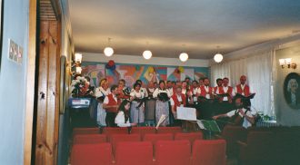Konzertprobe mit dem "Chor über dem Bodensee" in Susdal