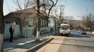 Eine Nebenstrasse in Vladimir